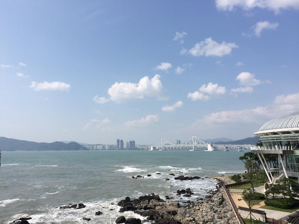 Sea And Yacht Hotell Busan Exteriör bild